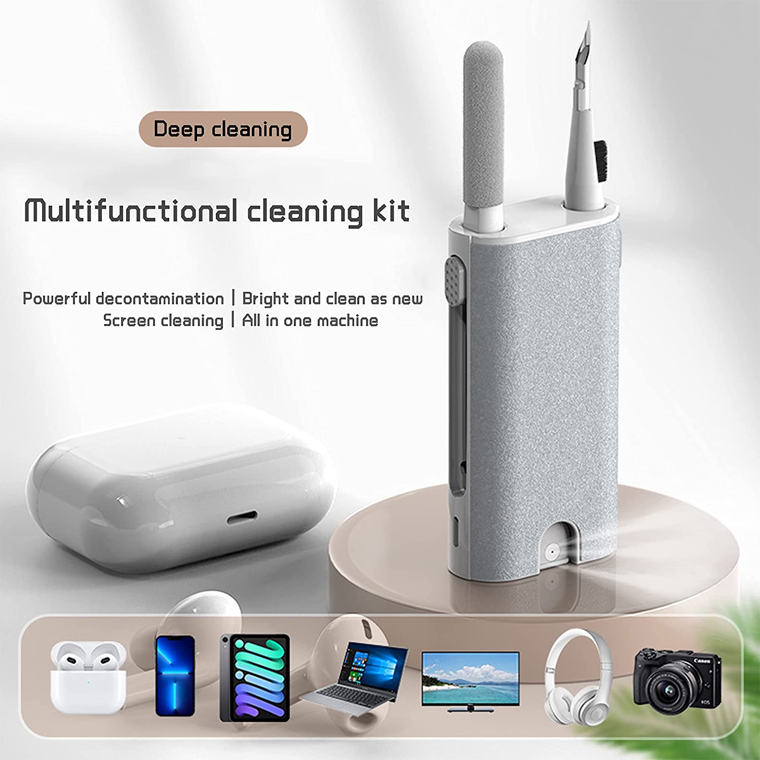 Monitor Cleaning Kit - 5 in 1 Earphone Cleaner Brush
