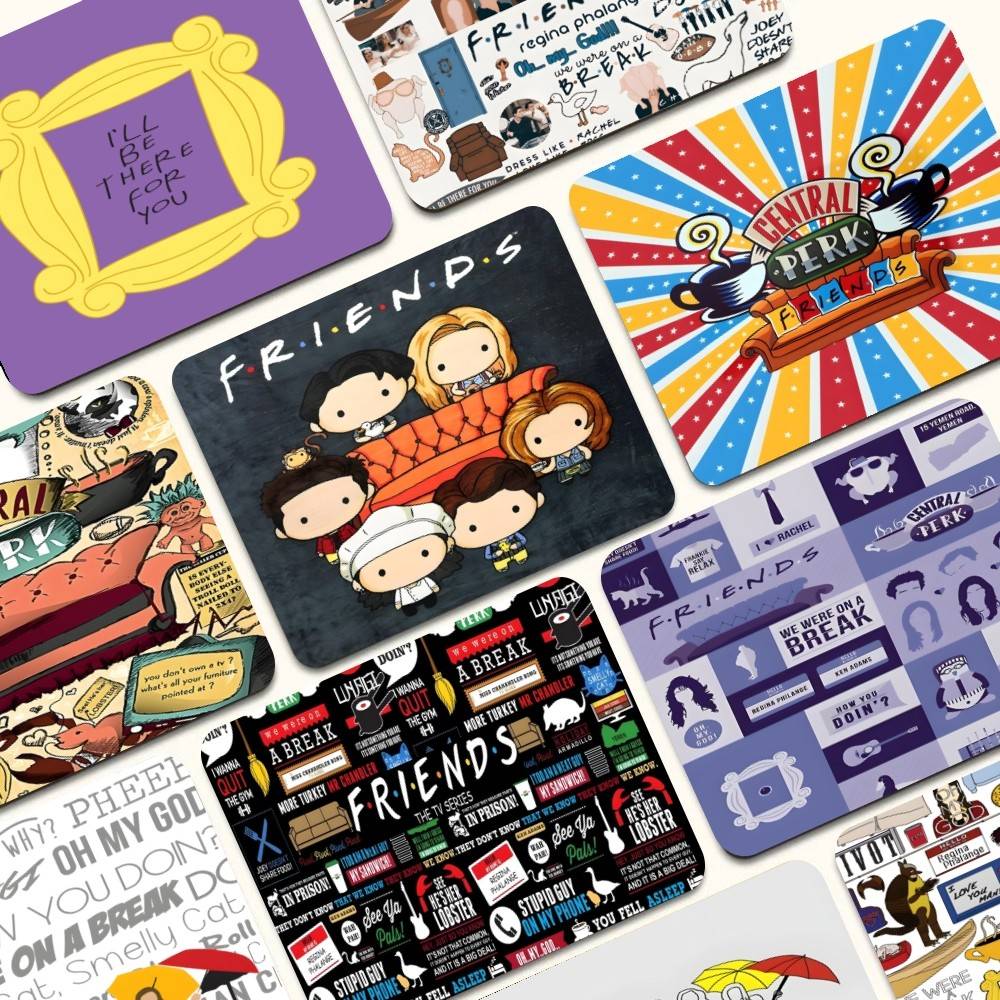 Desk Setup Ideas - Classic Friends TV Show Small Office