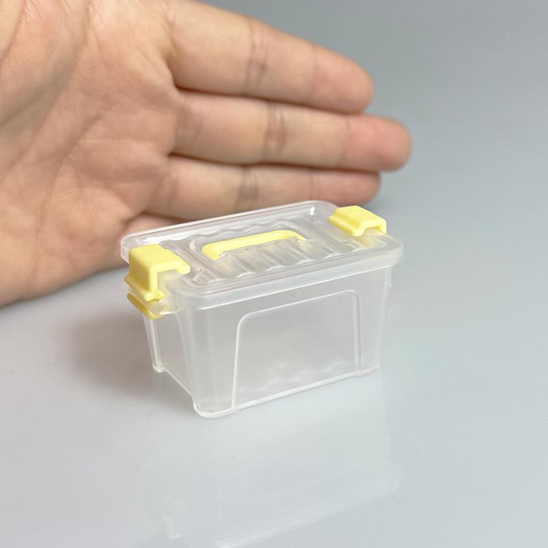 Cable Box Organizer - 5Pcs Transparent Storage Box Organizer Case