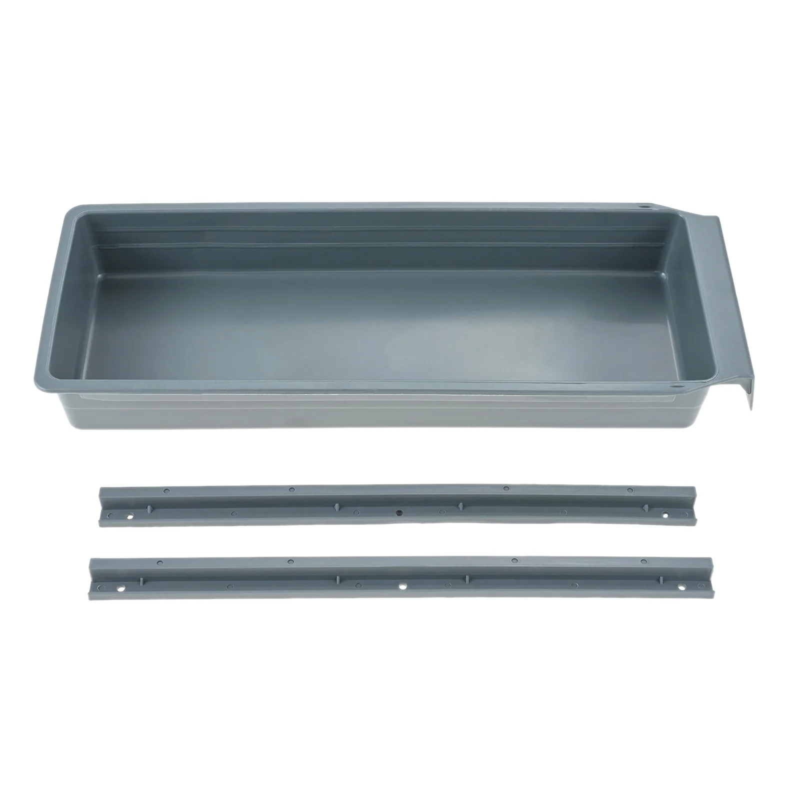 Desk Drawer Unit - Grey Drawer with Slider Box Industrial