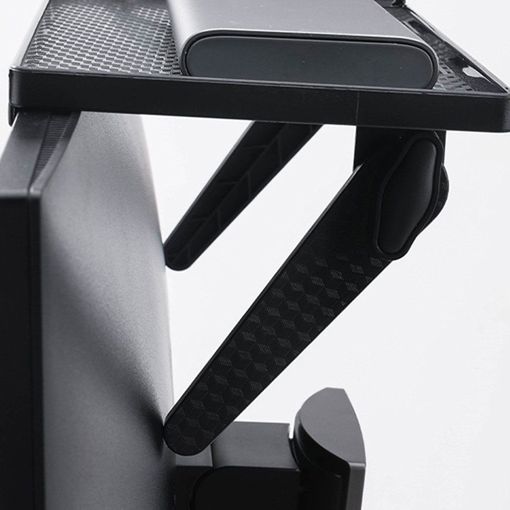 Cable Box Organizer - Punch-Free ABS TV Monitor Mount Organizer
