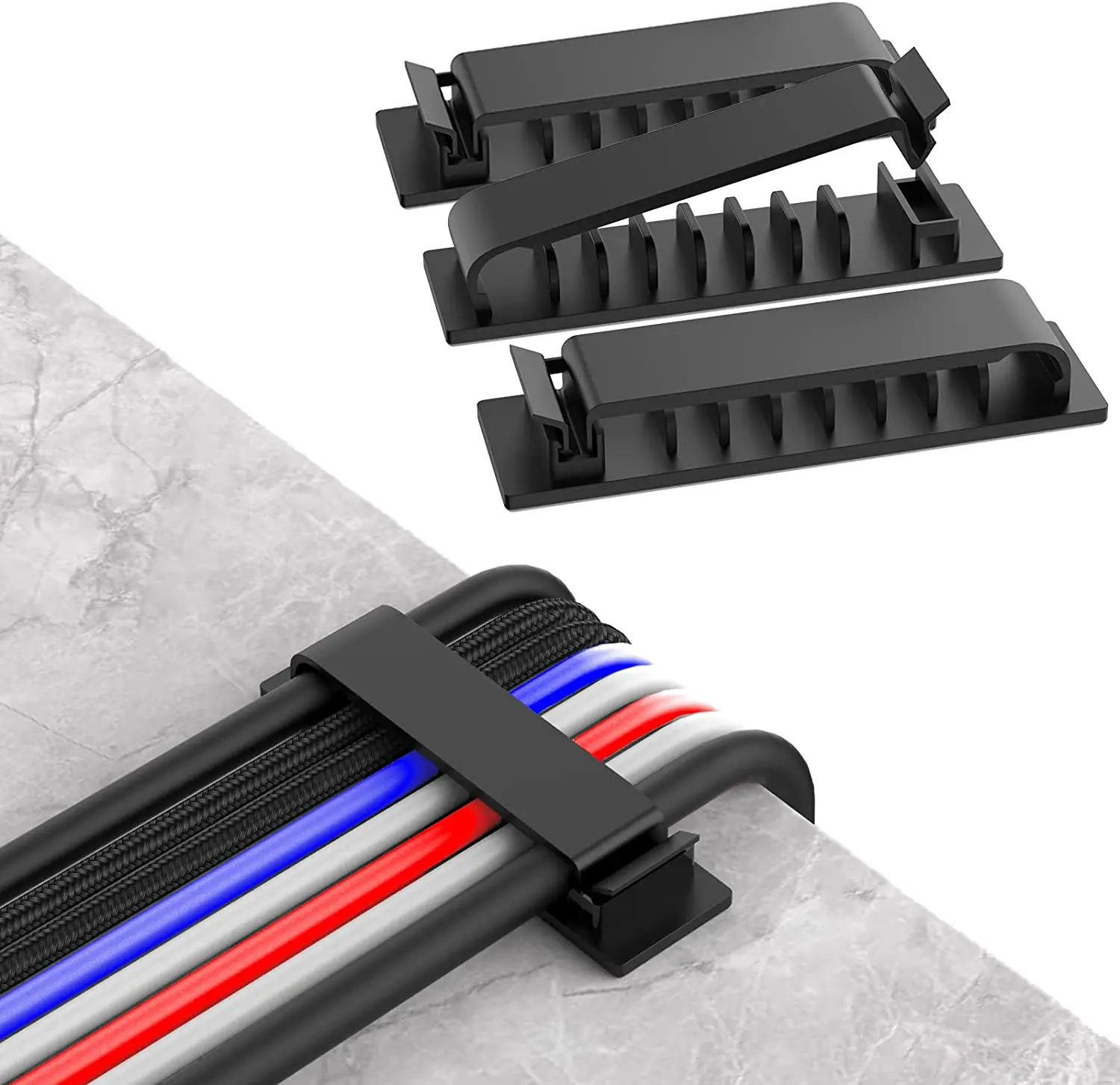 Cable Box Organizer - Cable Organizer Cord Management Wire Holder