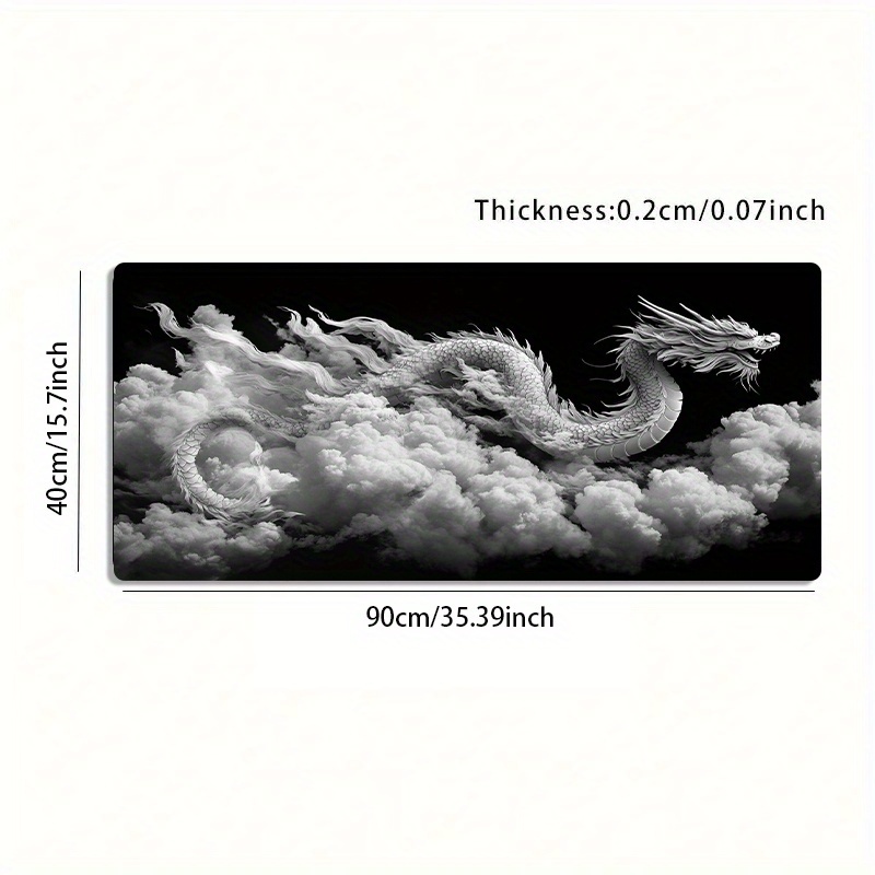 Black and White Dragon Gaming  - Desk Setup Laptop And Pc 评论和价格