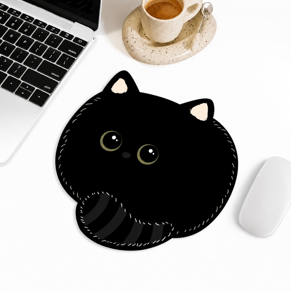 Kawaii Cat Mouse Pad Cute Anim - Desk Setup Ideas 评论和价格