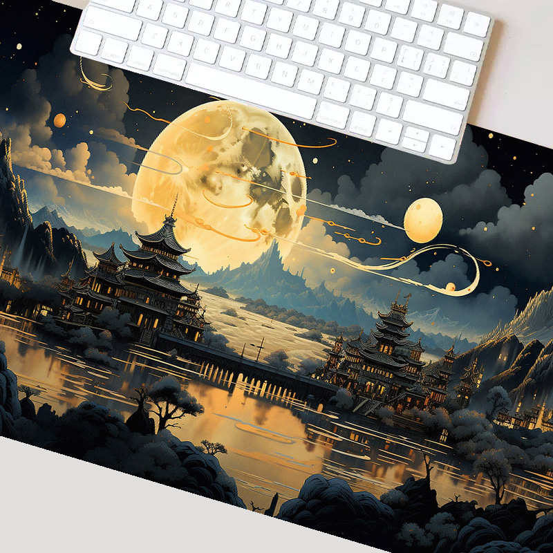 Oversized Minimalist Landscape - Desk Setup Nature 评论和价格