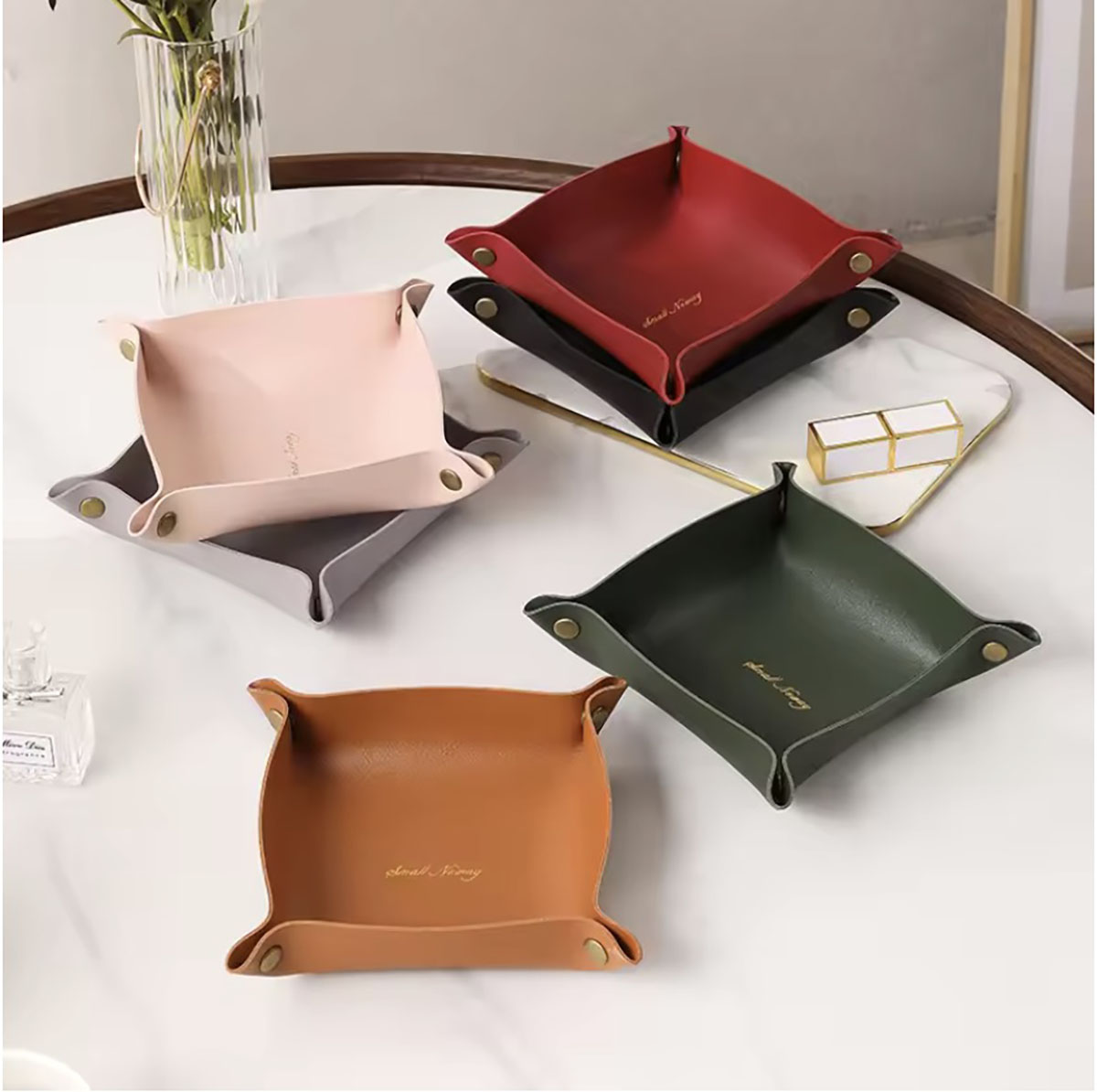 Nordic Style Leather Storage T - Cable Box Organizer 评论和价格