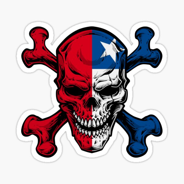 Chile Emblem Flag Skull Creati - Desk Setup Ideas 评论和价格