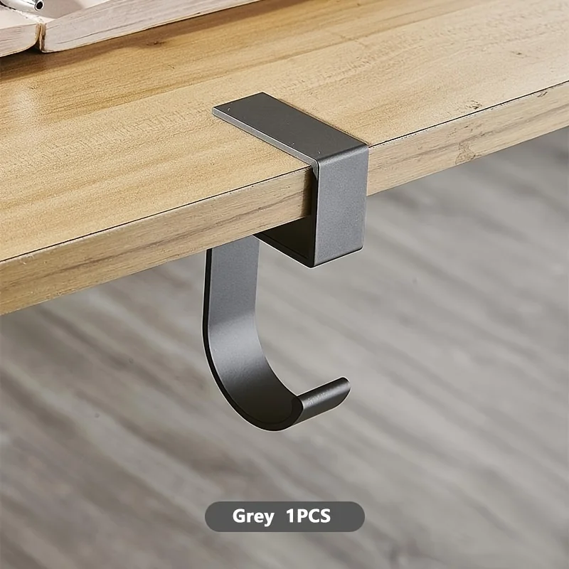 Aluminum Desk Hook Organizer A - Desk Setup Black And White 评论和价格