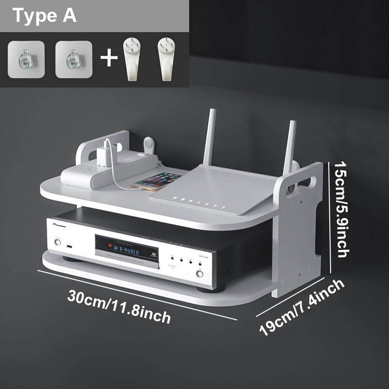 Wall-Mounted Router Cable Orga - Cable Box Organizer 评论和价格