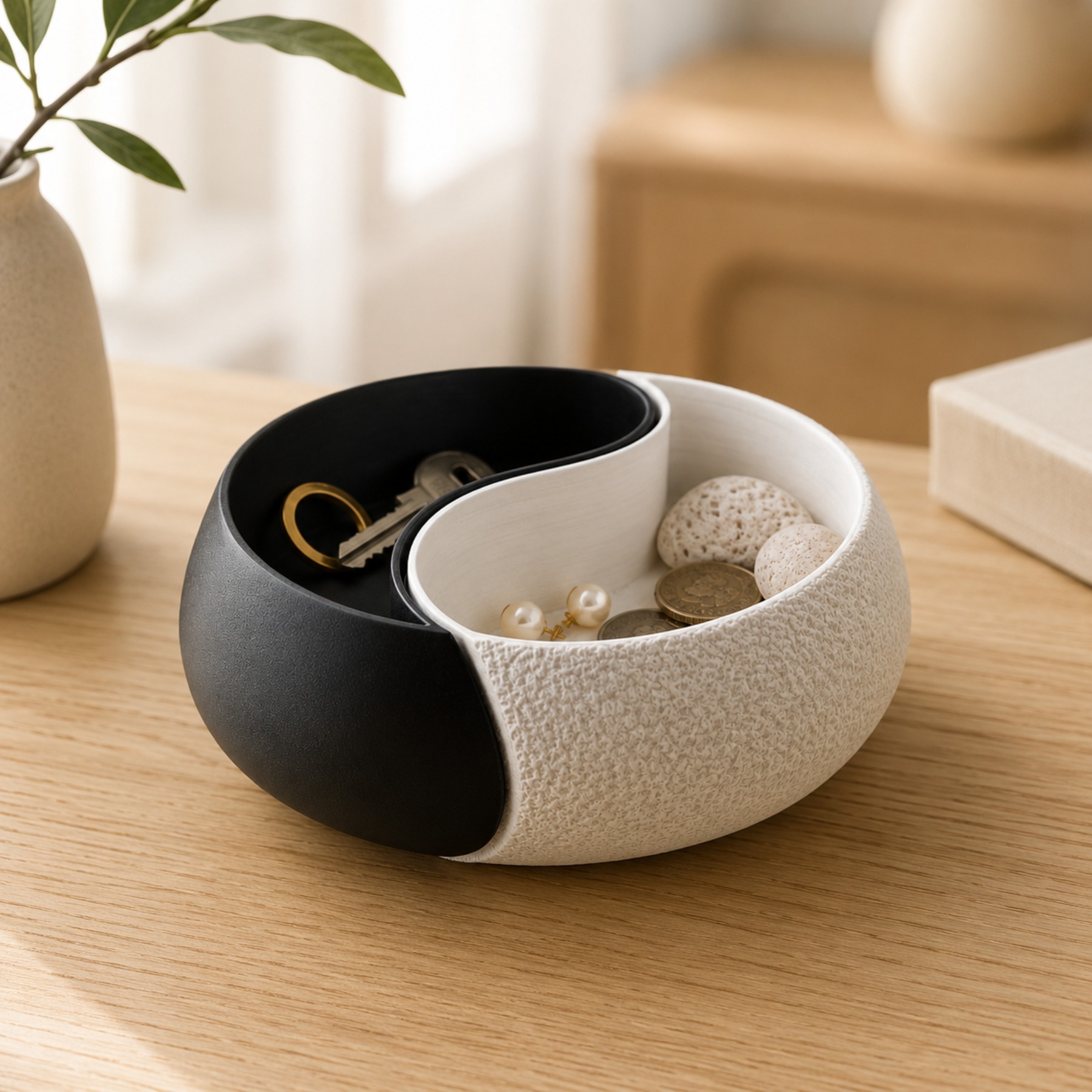 1-Piece Black and White Color  - Desk Setup Black And White 评论和价格