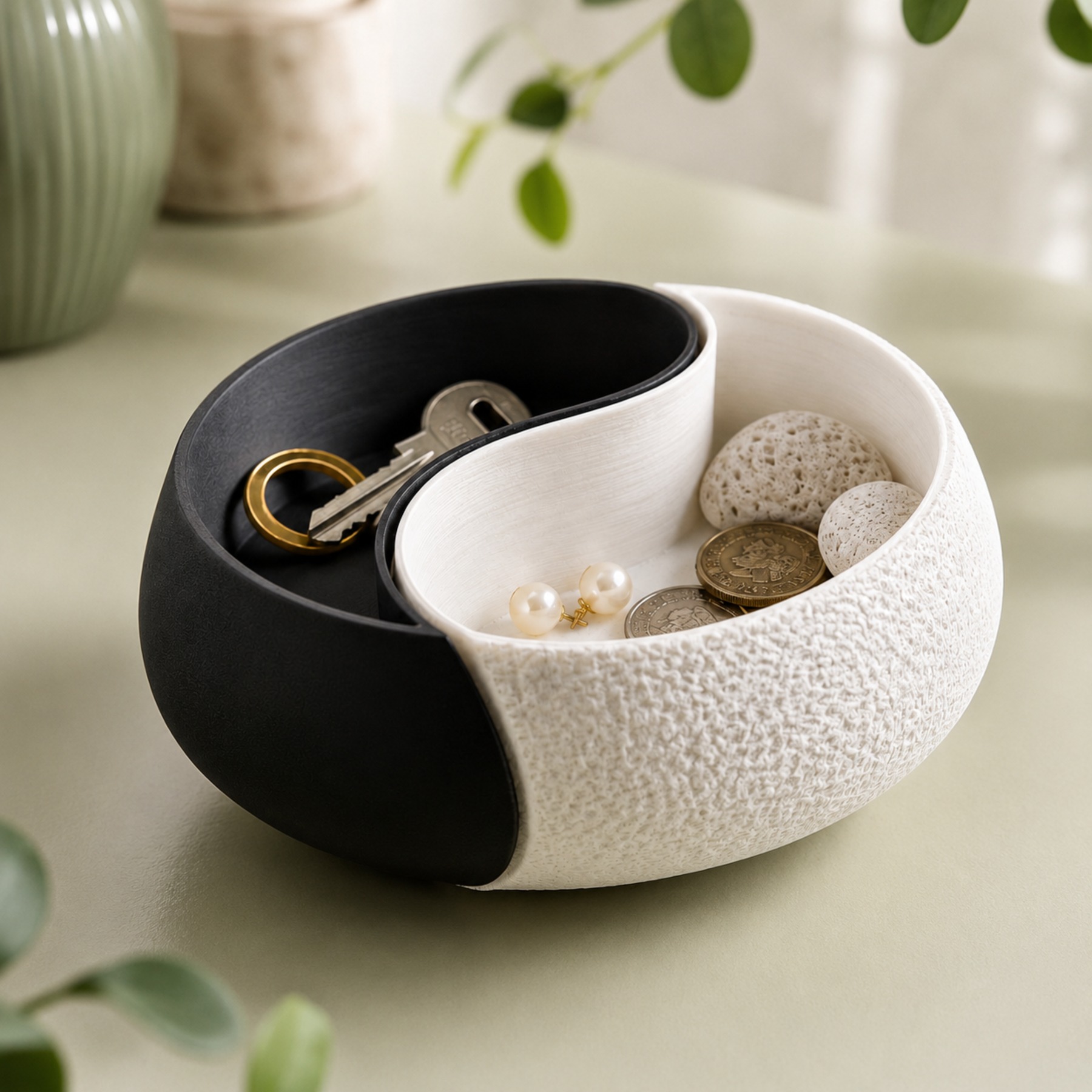 1-Piece Black and White Color  - Desk Setup Black And White 评论和价格
