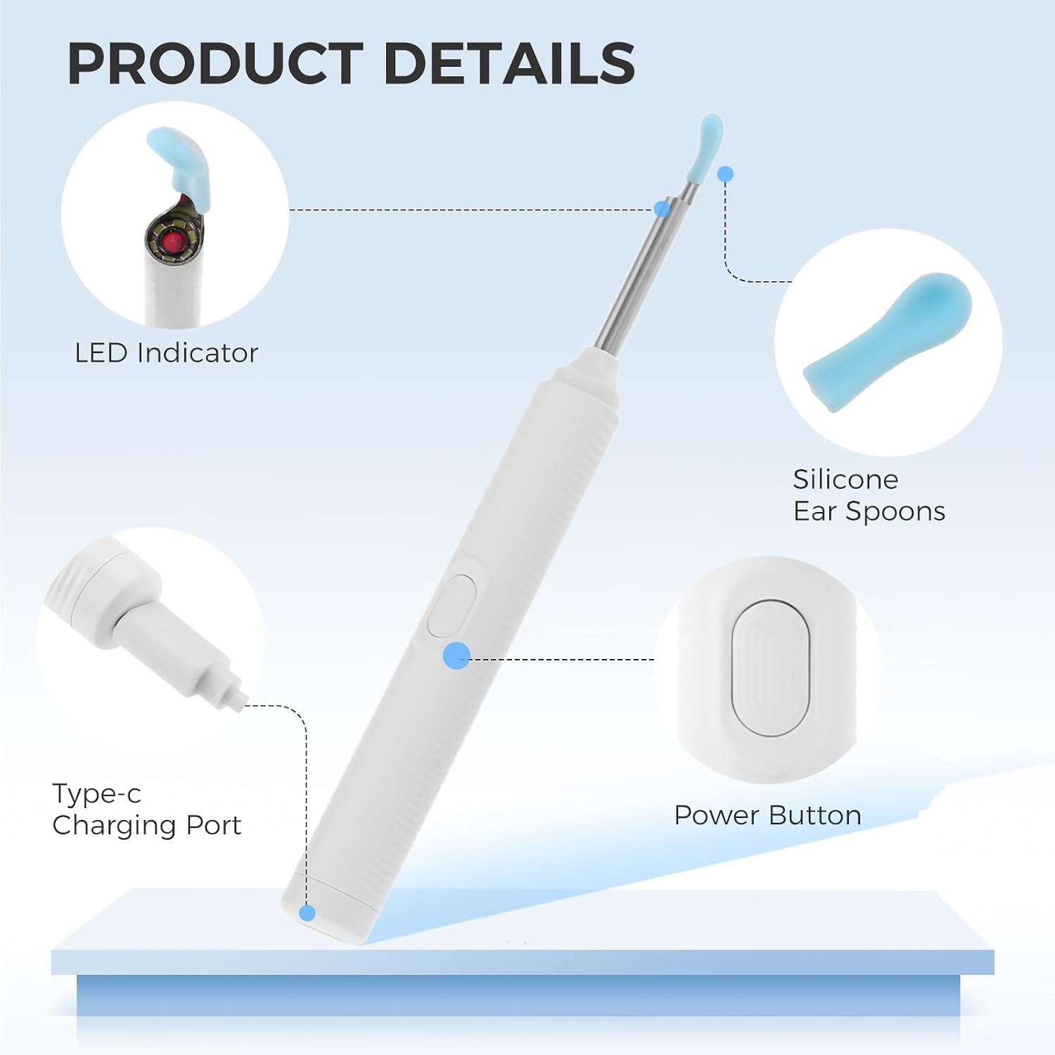 1set Ear Wax Removal Tool Kit  - Monitor Cleaning Kit 评论和价格