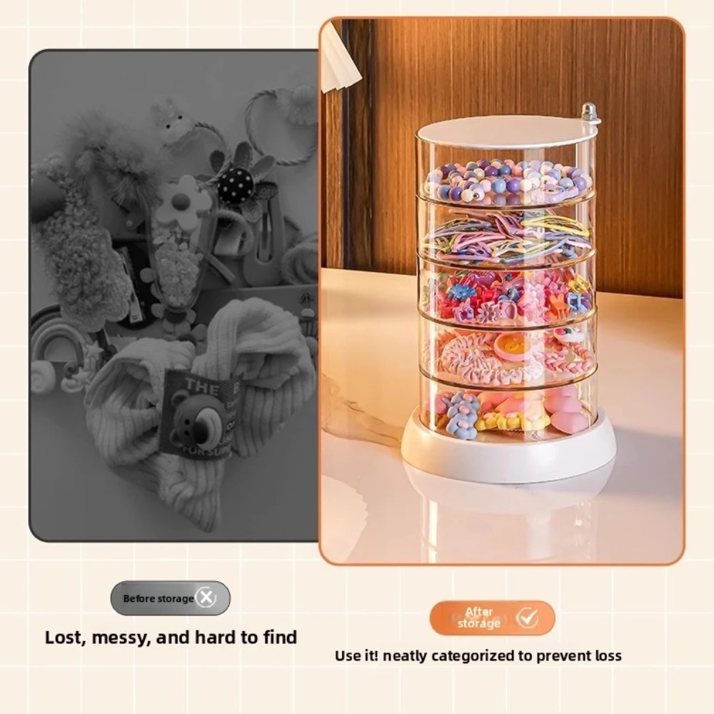 360 Rotating Clear Hair Access - Cable Box Organizer 评论和价格