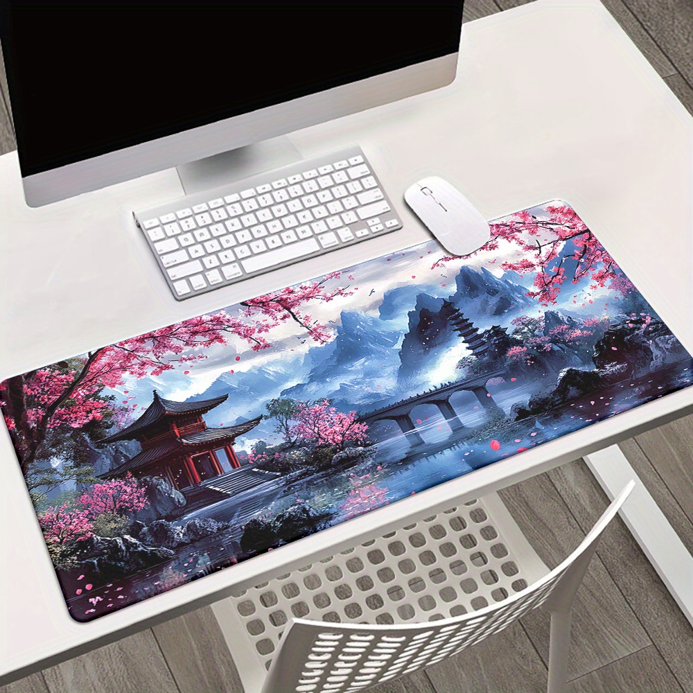 Cherry Blossom Ink Painting La - Desk Setup Nature 评论和价格