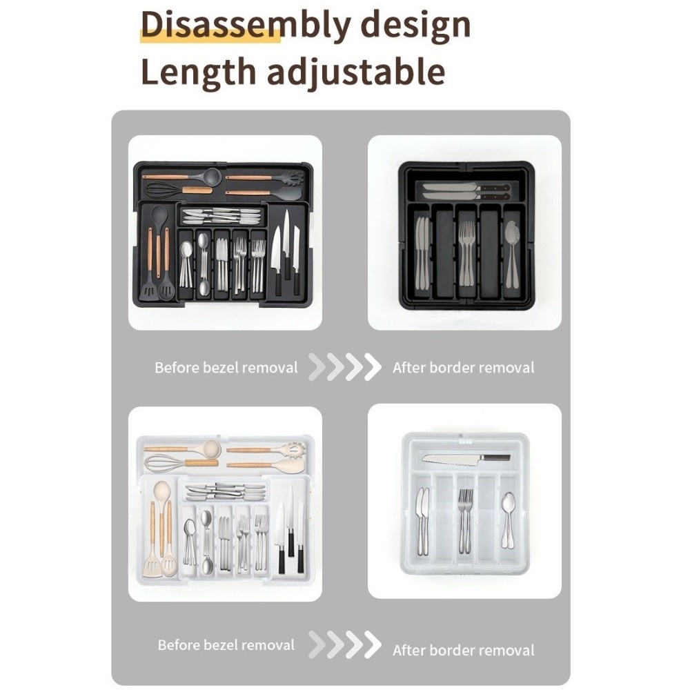 Retractable Drawer Storage Tra - Desk Drawer Unit 评论和价格