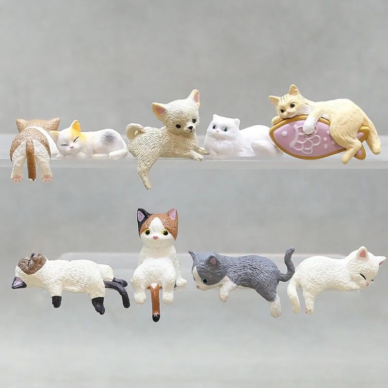 1Pc Cute Cartoon Cat PVC Home  - Desk Setup Nature 评论和价格