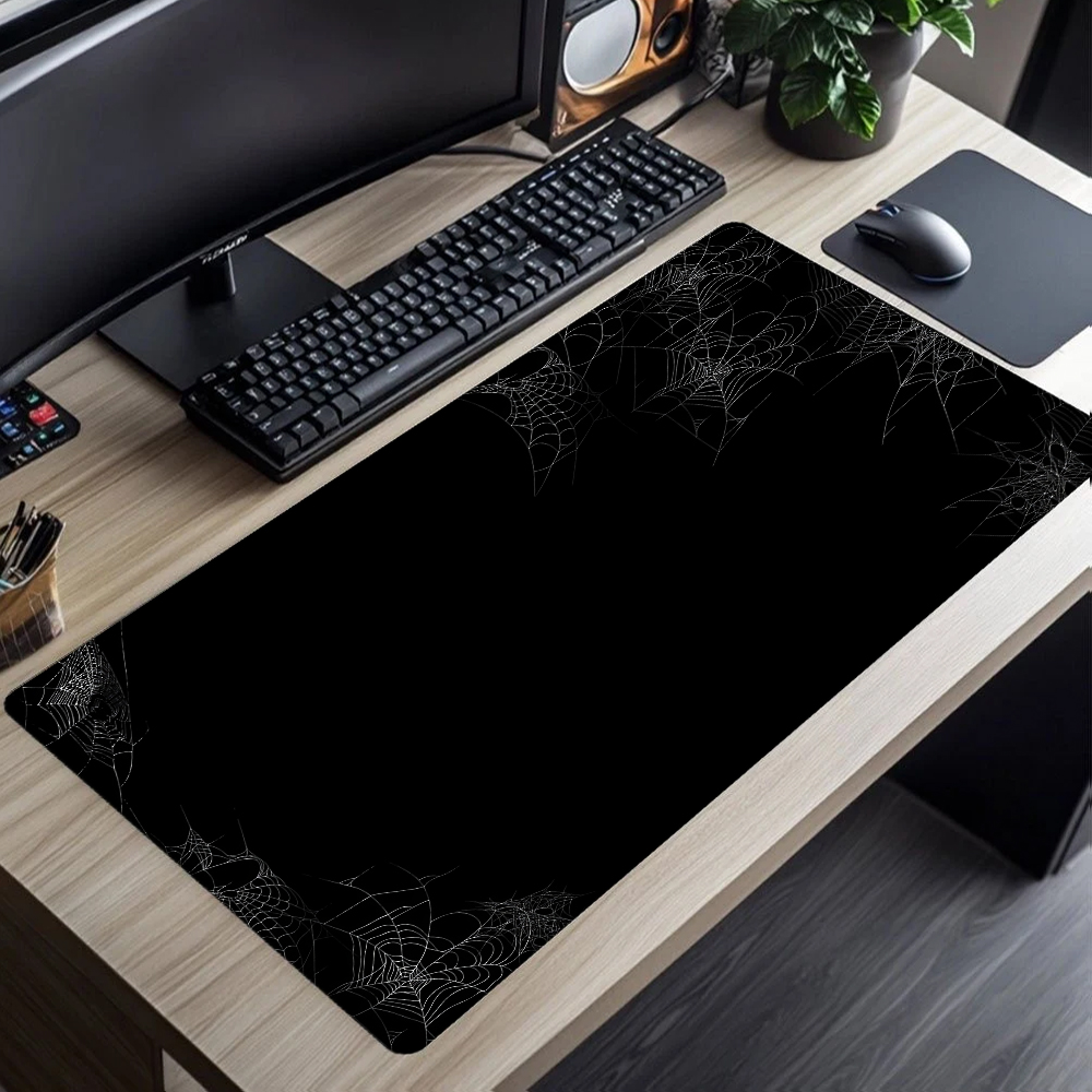 Abstract Black White Mouse Pad - Desk Setup Laptop And Pc 评论和价格