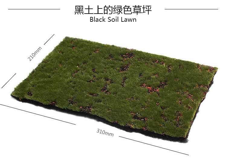 Miniature model finished turf  - Desk Setup Modern 评论和价格