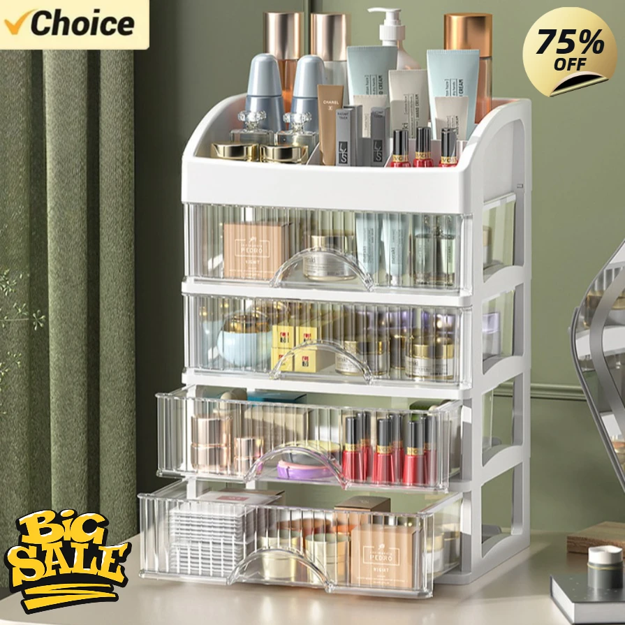 New 1Pc 5-layer Makeup Storage - Desk Drawer Unit 评论和价格