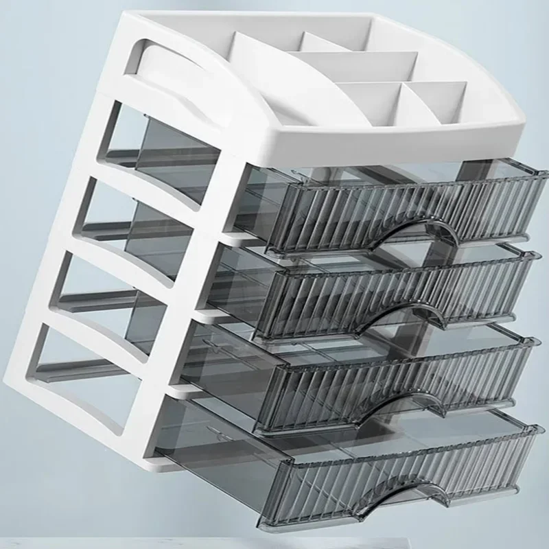 New 1Pc 5-layer Makeup Storage - Desk Drawer Unit 评论和价格