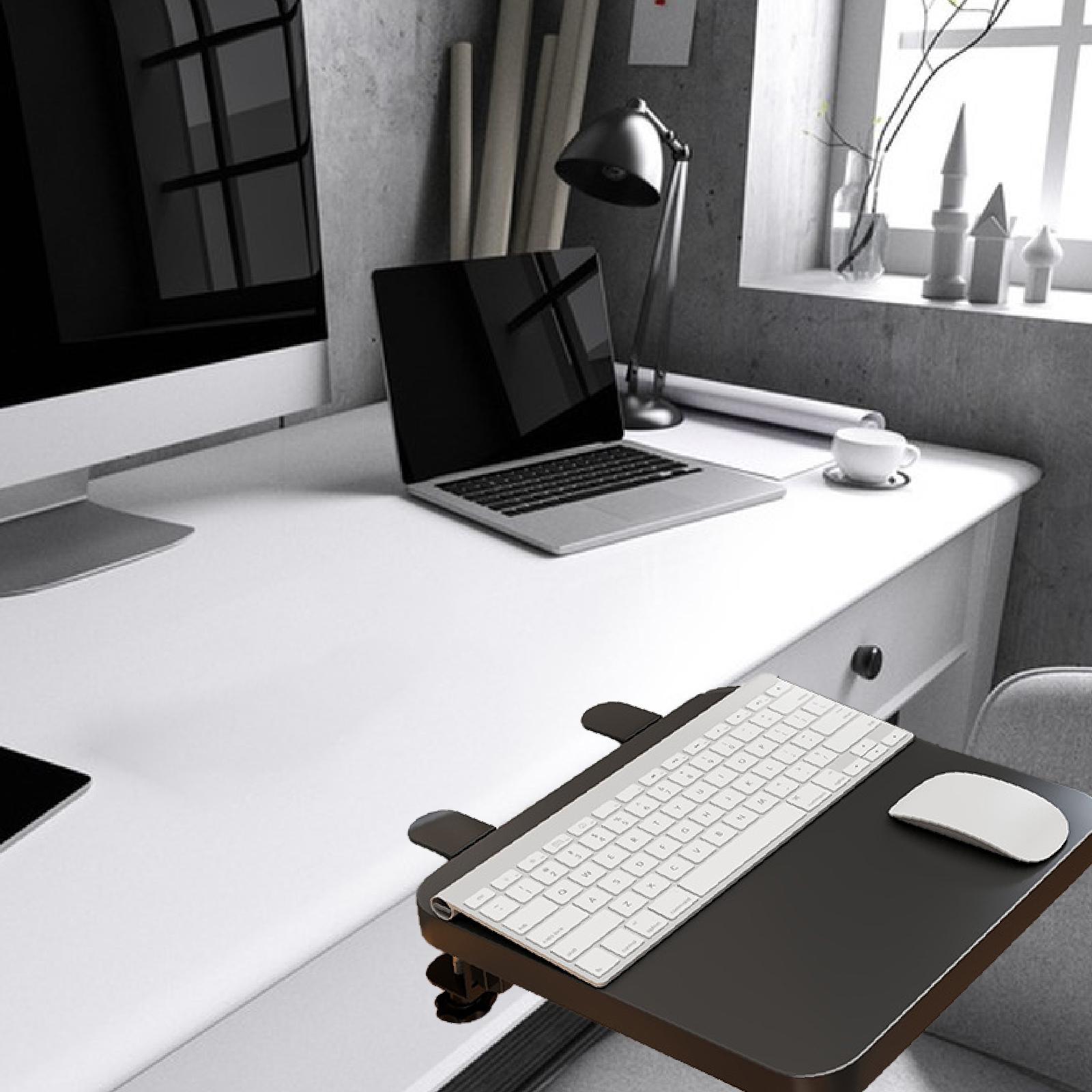 Adjustable Desk Extender Tray  - Desk Setup With Keyboard Tray 评论和价格