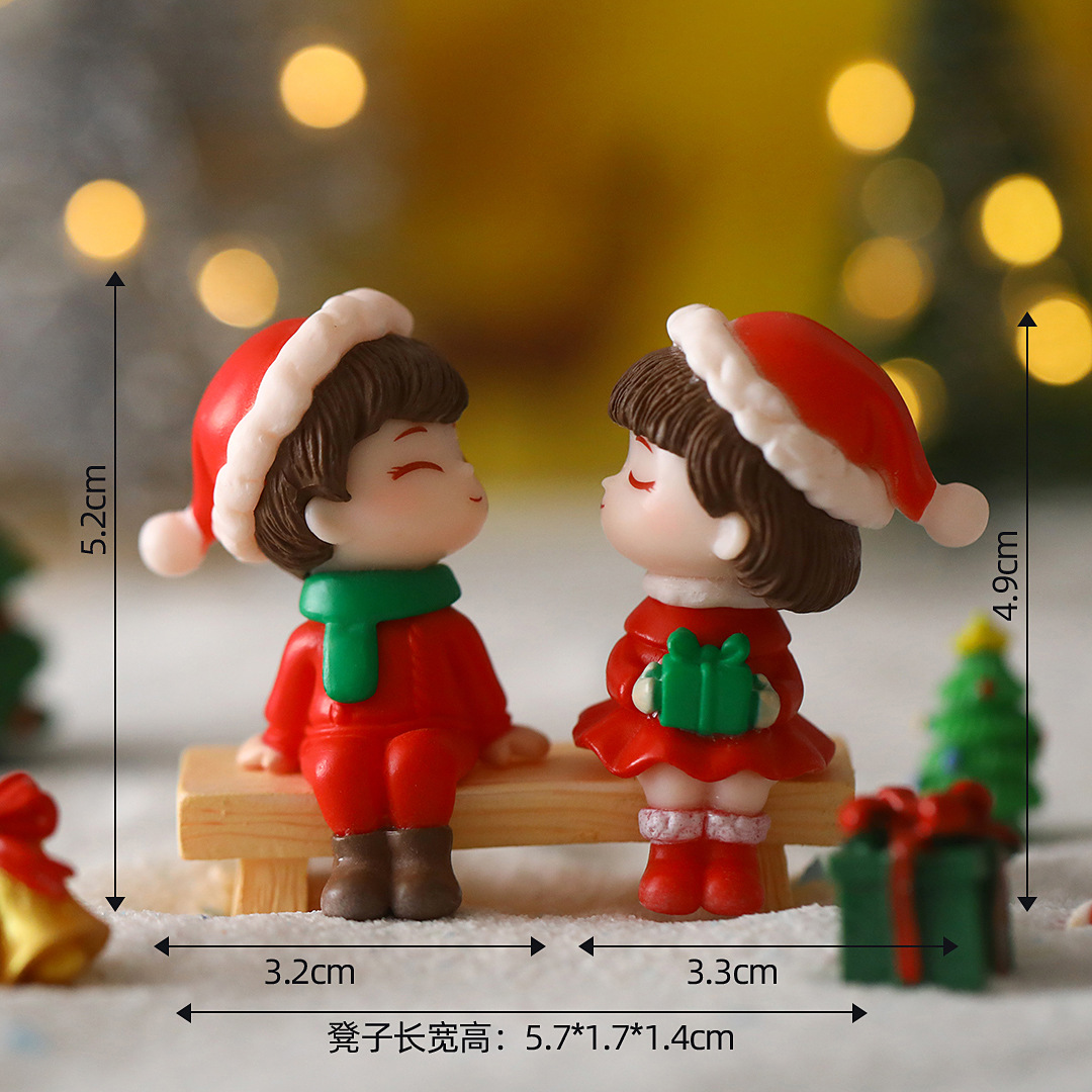 1-10Pairs Christmas Micro Land - Desk Setup Nature 评论和价格