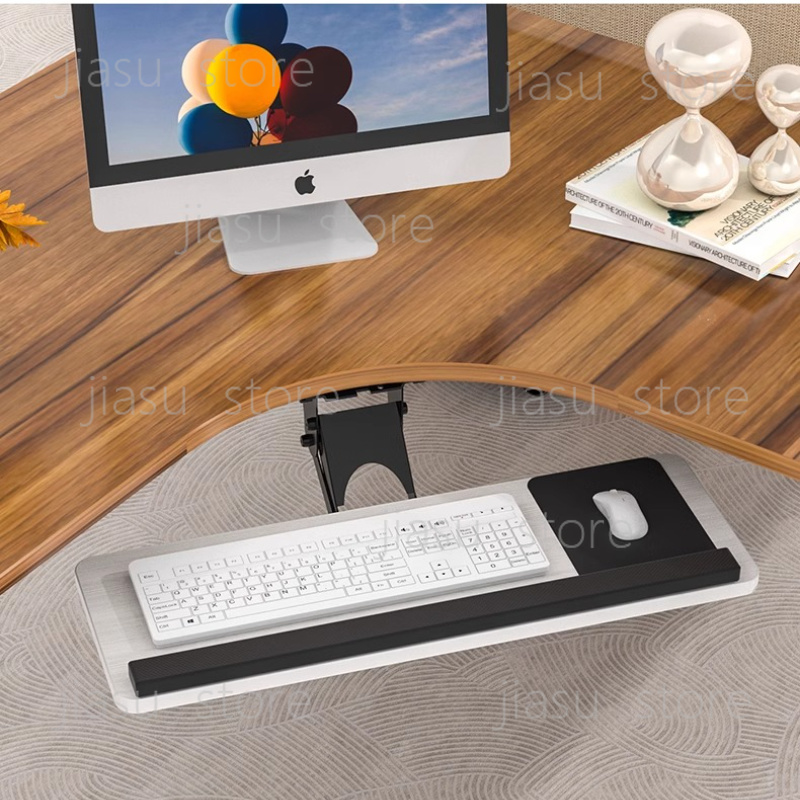 ‌Ergonomic Under Desk Keyboard - Desk Setup With Keyboard Tray 评论和价格