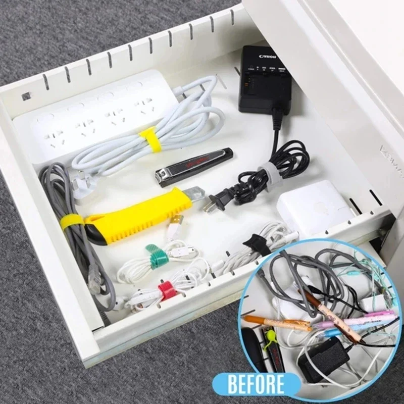 10/30/50PCS USB Cable Organize - Cable Box Organizer 评论和价格