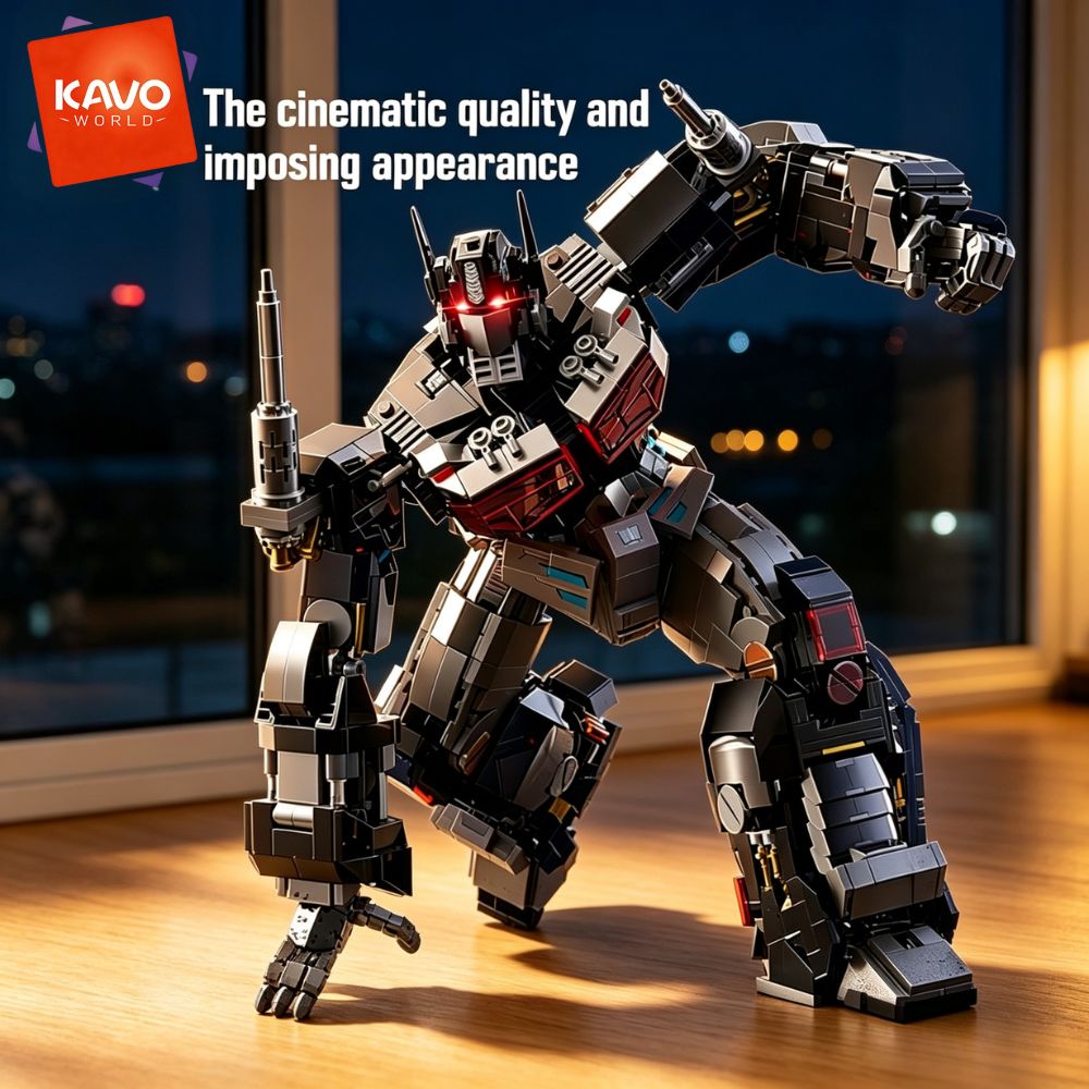 KAVOWORLD 2045pcs Future Mecha - Desk Setup Build 评论和价格