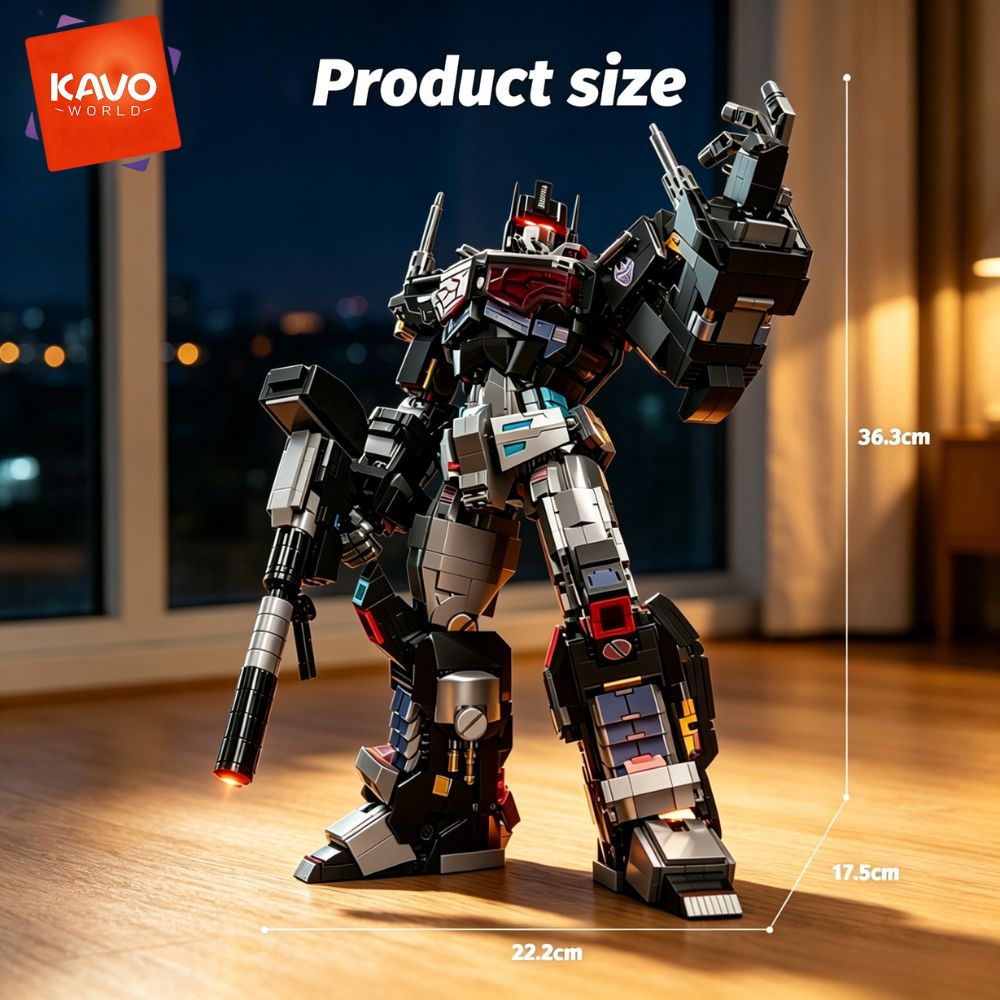 KAVOWORLD 2045pcs Future Mecha - Desk Setup Build 评论和价格