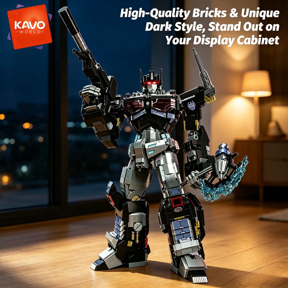 KAVOWORLD 2045pcs Future Mecha - Desk Setup Build 评论和价格