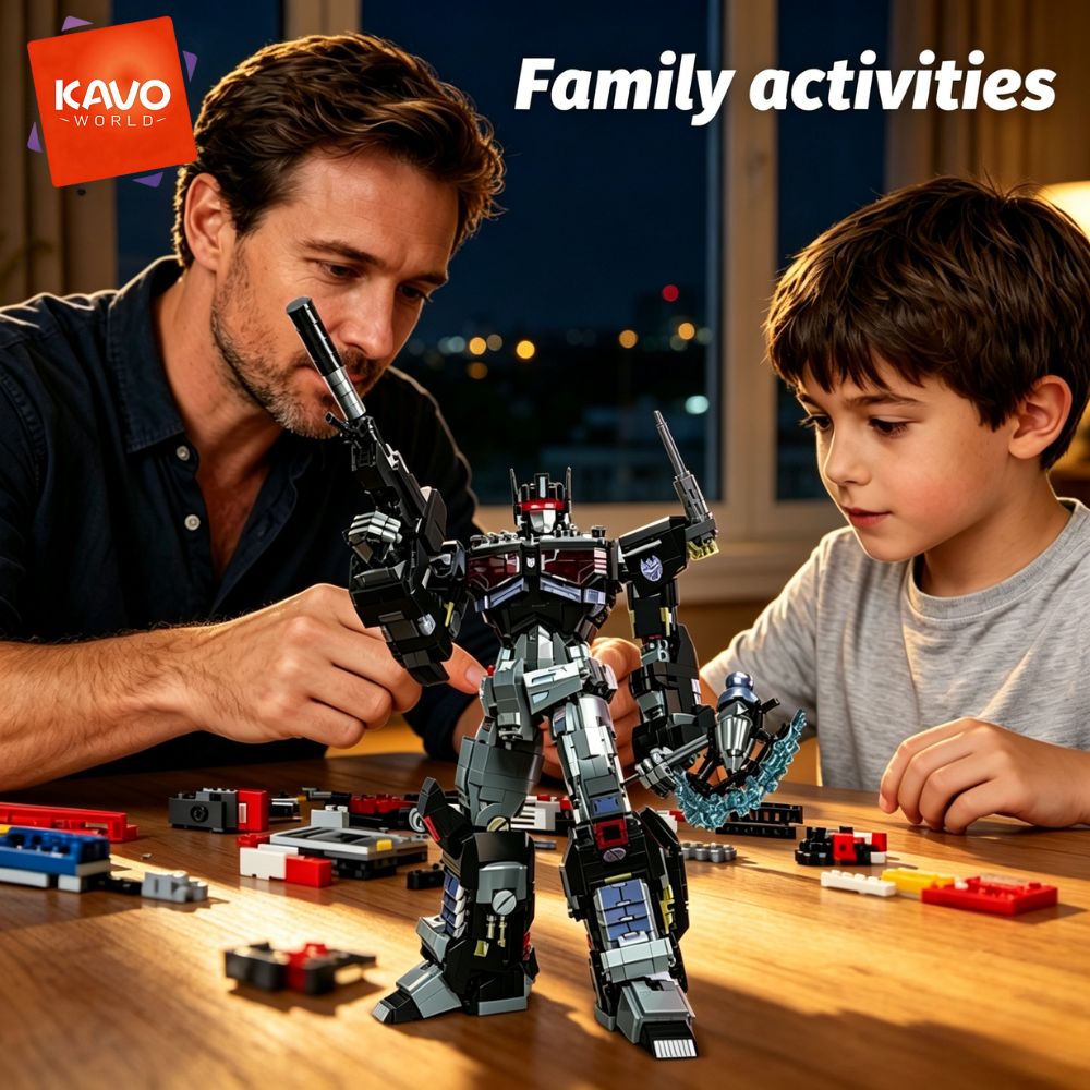 KAVOWORLD 2045pcs Future Mecha - Desk Setup Build 评论和价格