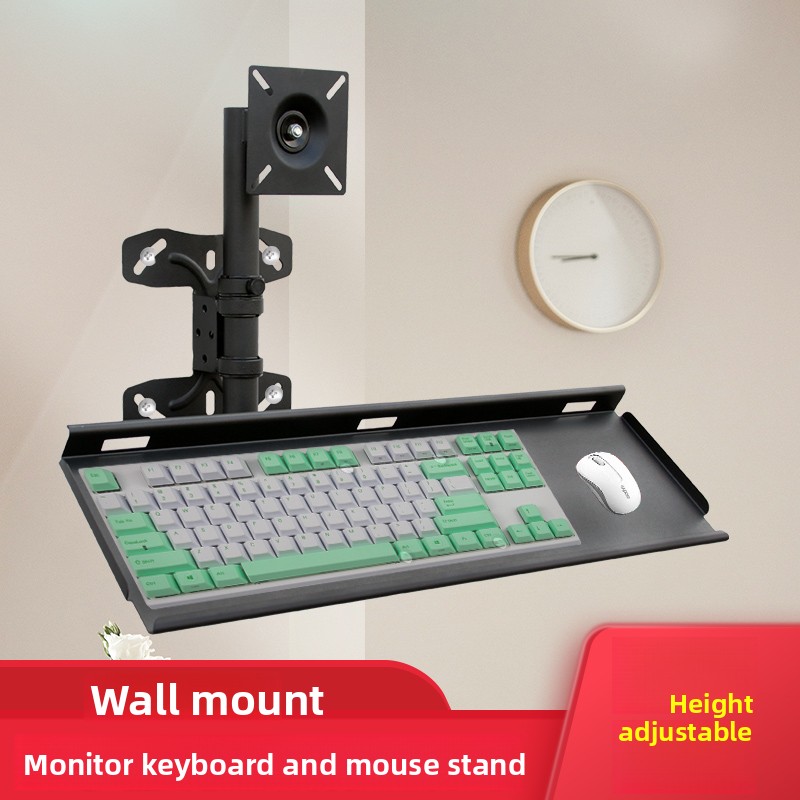 Adjustable Wall Keyboard Tray  - Desk Setup With Keyboard Tray 评论和价格