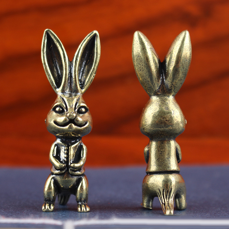 Cute Vintage-Style Rabbit Bras - Desk Setup Nature 评论和价格