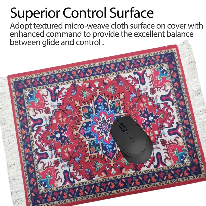Mini Persian Woven Rug Mat Mou - Desk Setup Ideas 评论和价格