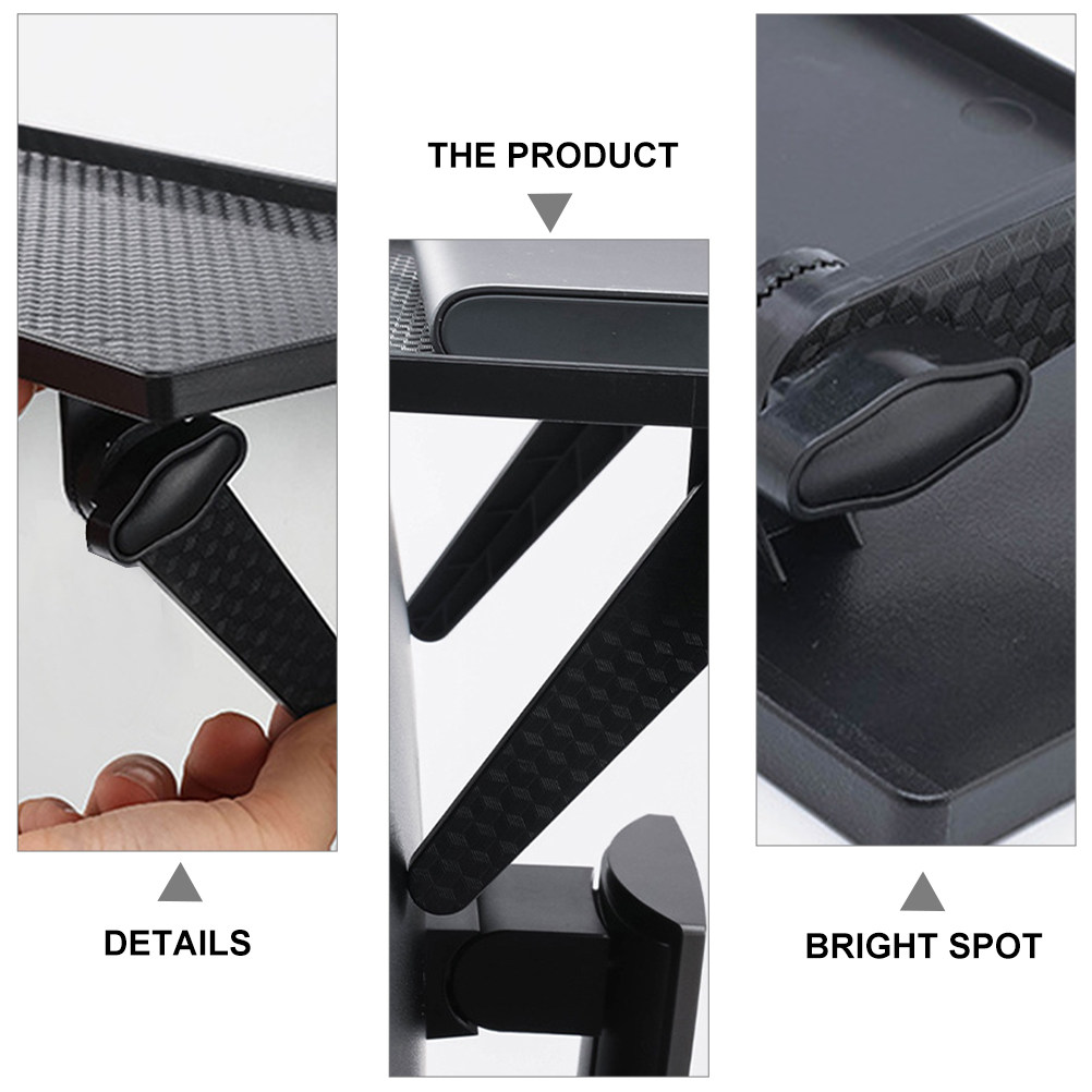 Punch-Free ABS TV Monitor Moun - Cable Box Organizer 评论和价格