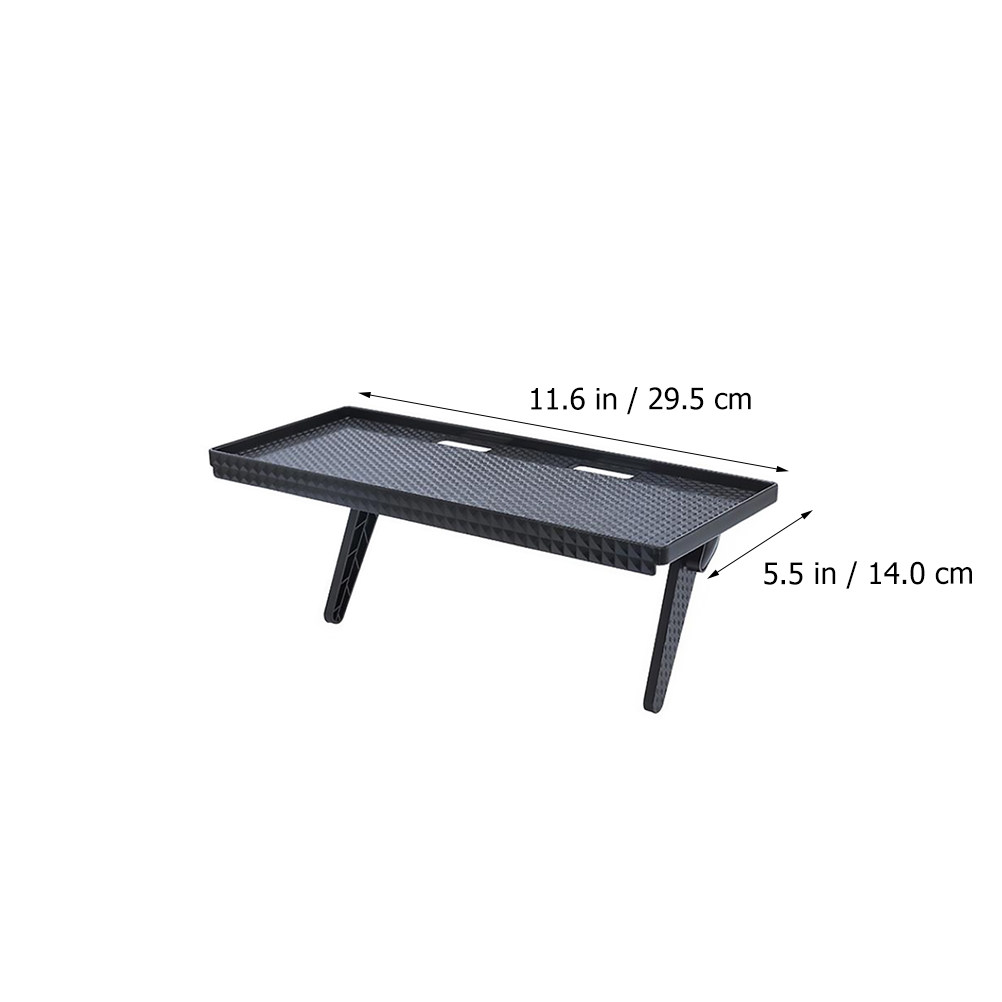 Punch-Free ABS TV Monitor Moun - Cable Box Organizer 评论和价格