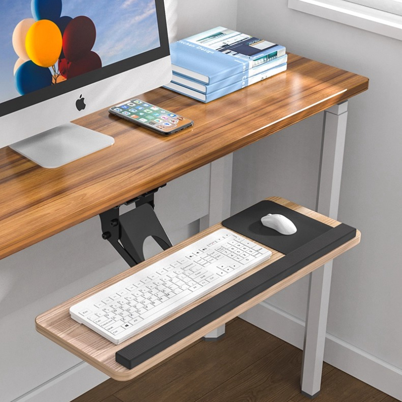 ‌Ergonomic Under Desk Keyboard - Desk Setup With Keyboard Tray 评论和价格