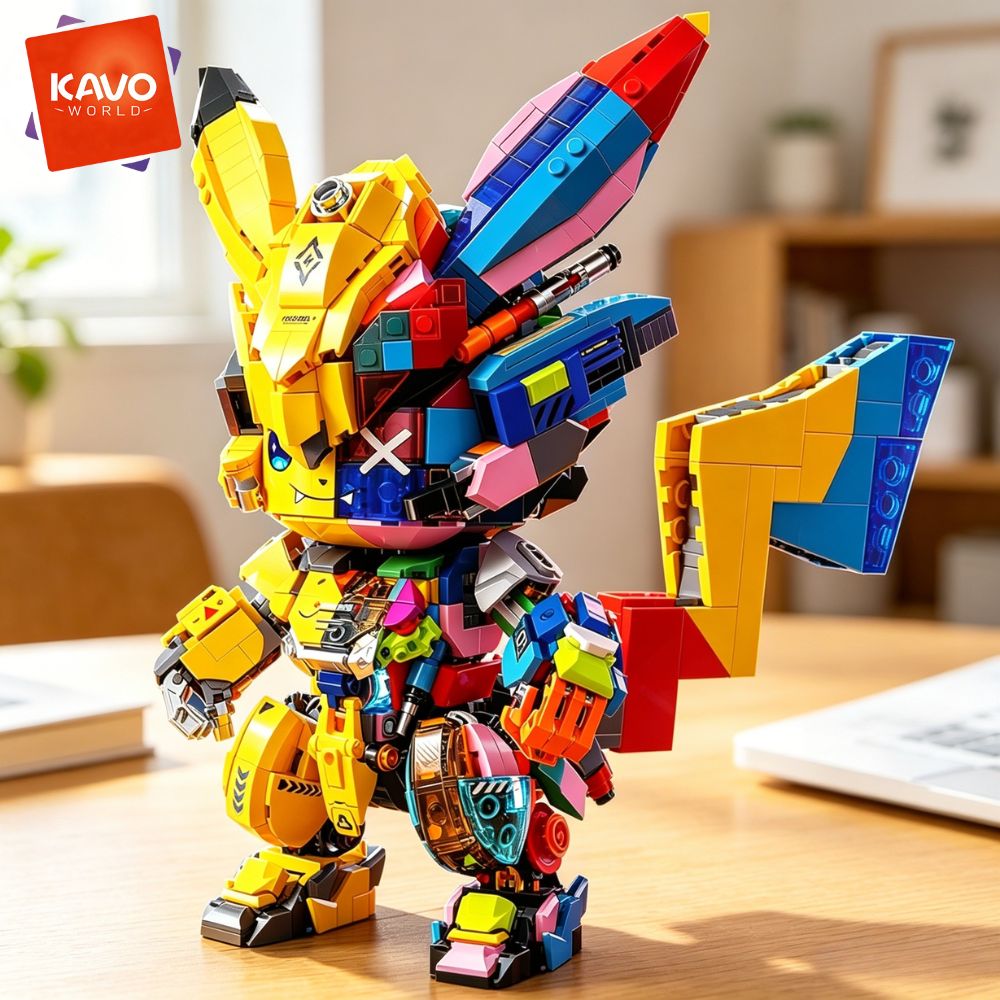 KAVOWORLD 1505PCS DIY Mecha Mo - Desk Setup Build 评论和价格