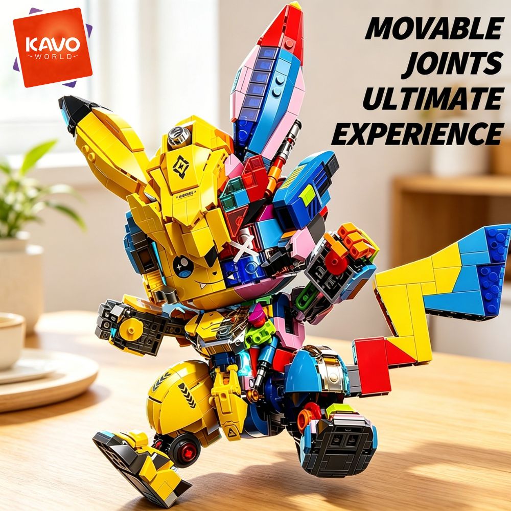 KAVOWORLD 1505PCS DIY Mecha Mo - Desk Setup Build 评论和价格
