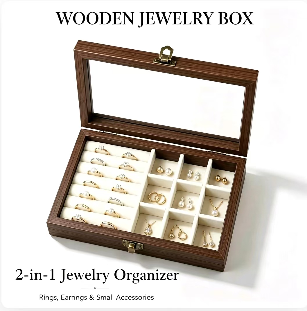 Bedroom Desktop Walnut Pattern - Cable Box Organizer 评论和价格