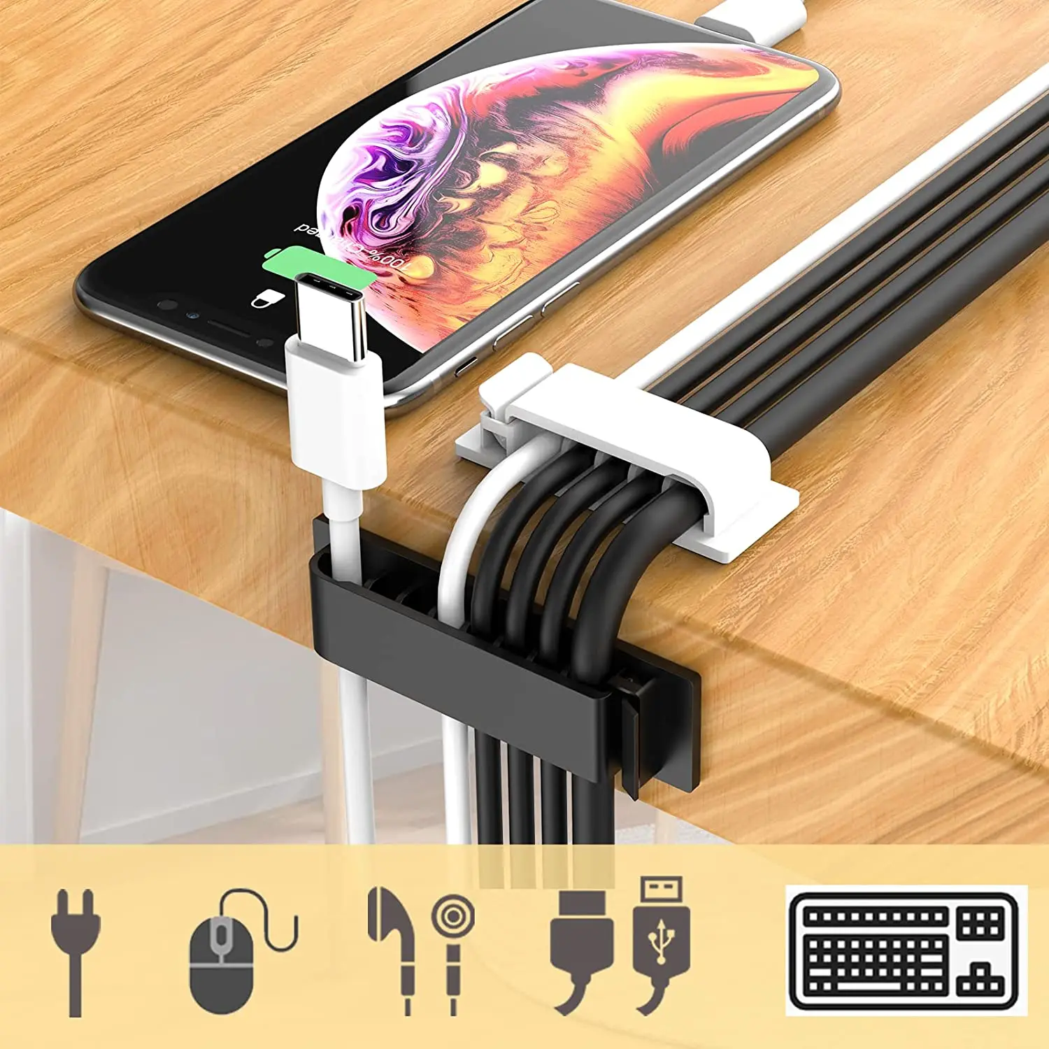 Cable Organizer Cord Managemen - Cable Box Organizer 评论和价格