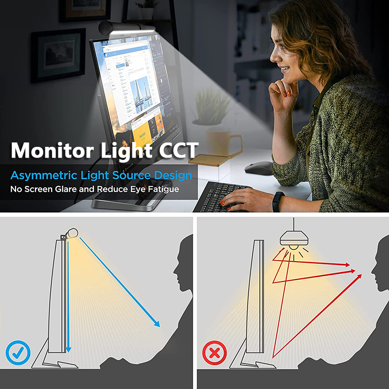 40CM RGB Atmosphere Table Lamp - Desk Setup Modern 评论和价格