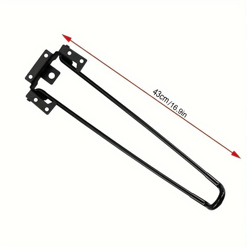 4pcs Foldable Hairpin Legs Met - Desk Setup Ideas 评论和价格