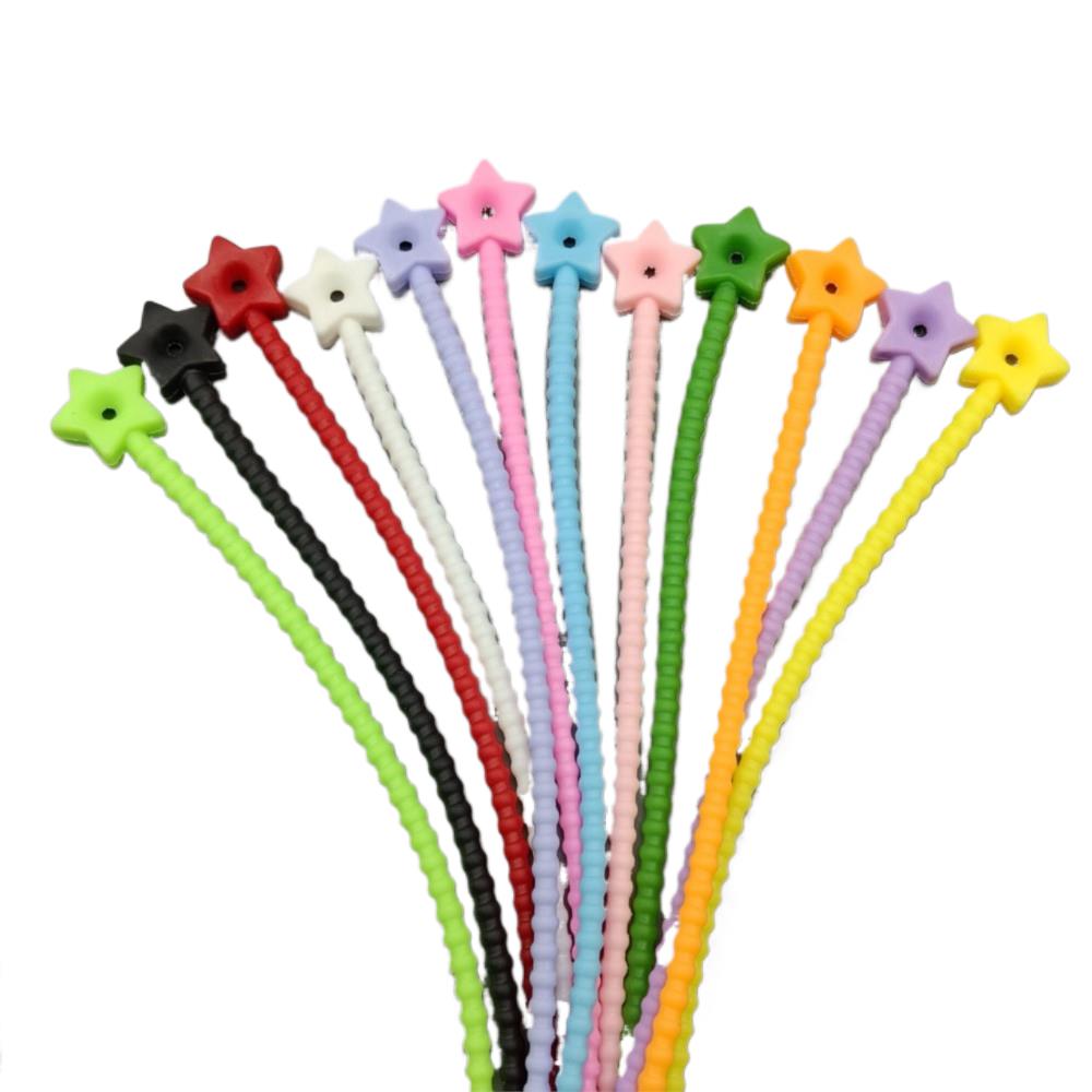 10Pcs Flower Star Silicone Cab - Cable Box Organizer 评论和价格