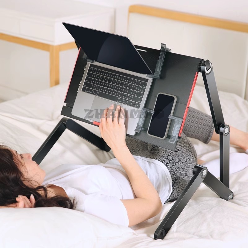Lying Flat on The Bed, Laptop  - Desk Setup Ideas 评论和价格