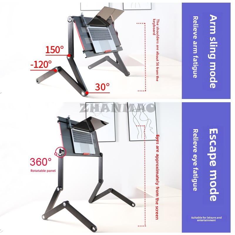 Lying Flat on The Bed, Laptop  - Desk Setup Ideas 评论和价格