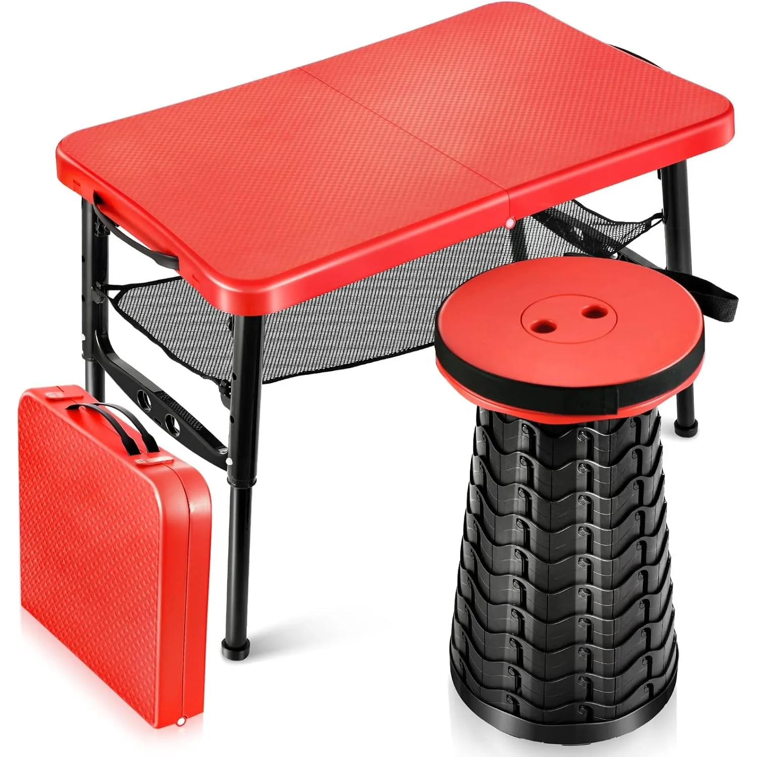 Retractable Folding Table & St - Desk Setup Ideas 评论和价格